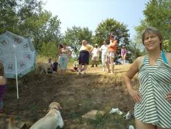 Voltak, akik csak a partról figyelték az eseményeket