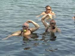 Volt aki kipróbálta a búvárkodást is