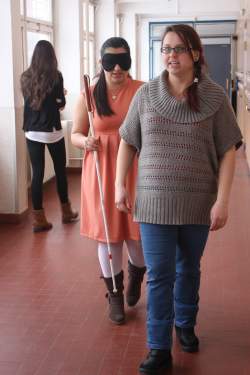 Látóvezető technika bemutatása