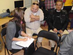 Jelenléti ívet is töltöttünk